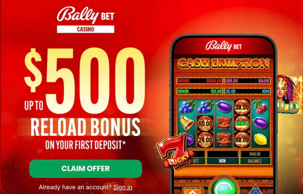 Bally Casino Bonus