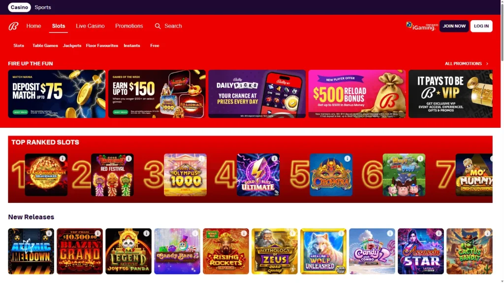 Bally Casino Slots